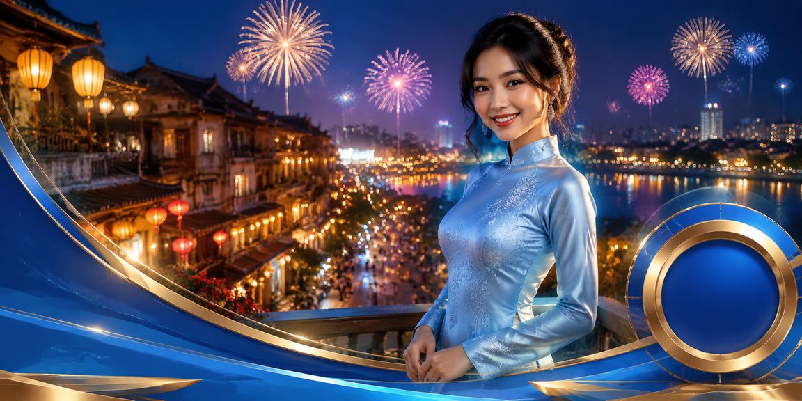 Người chơi tự tin trong trang phục áo dài tại sòng bài Hà Nội