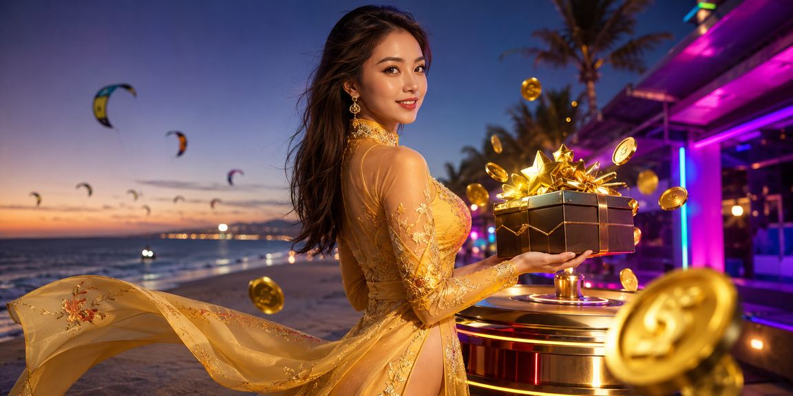 Người chơi VIP trong tà áo dài tại Mũi Né tham gia trò chơi casino trực tuyến